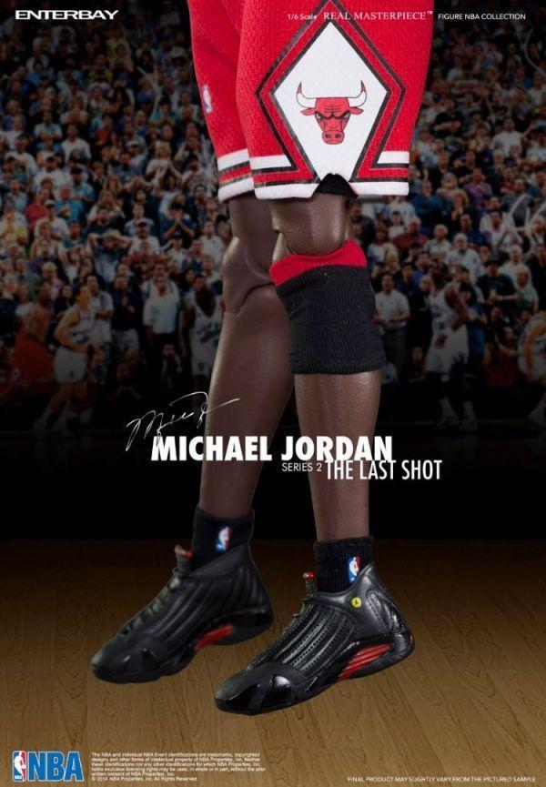 Q2預購 ENTERBAY 1/6 NBA 公牛隊 麥可•喬丹 Jordan 最後一投2.0 客場版 RM-1058 可動完成品 