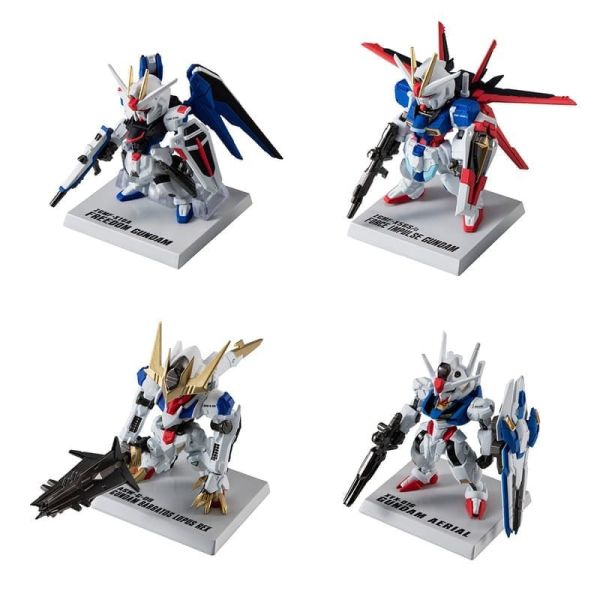 5-6月預購 盒玩 魂商店 限定 FW CONVERGE 15周年 ALTERNATIVE SERIES 自由鋼彈&威力型脈衝鋼彈&天狼王型獵魔鋼彈&風靈鋼彈