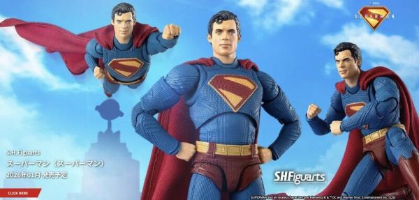 26年1-2月預購  S.H.F SHF 超人 2025 超人 Superman 