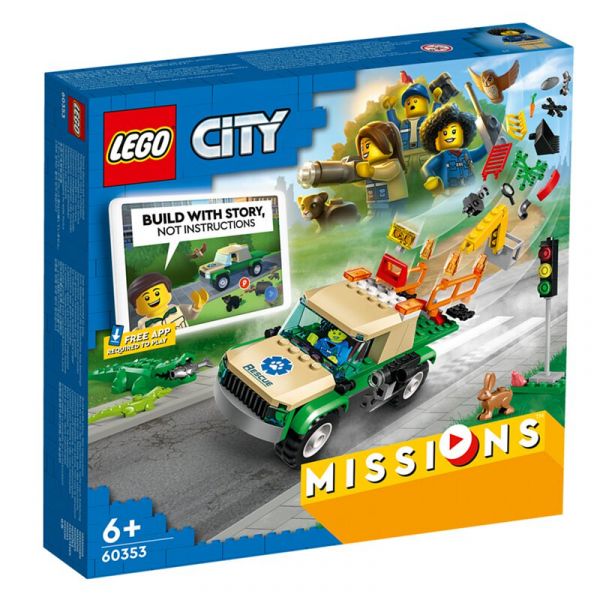 樂高 LEGO 60353 城市動物救援任務 CITY 