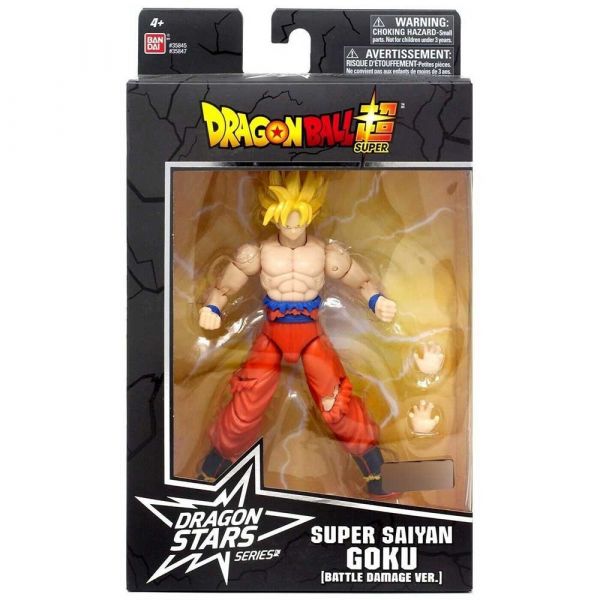 BANDAI 七龍珠 孫悟空 超級賽亞人 戰損版 可動公仔 