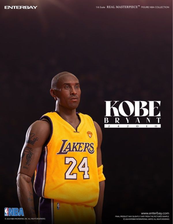 預購 ENTERBAY : 1/6 NBA系列 Kobe Bryant 柯比·布萊恩 242010限量版 
