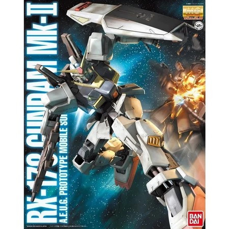 BANDAI 組裝模型 MG 1/100 RX-178 鋼彈 Mk-II Ver.2.0 