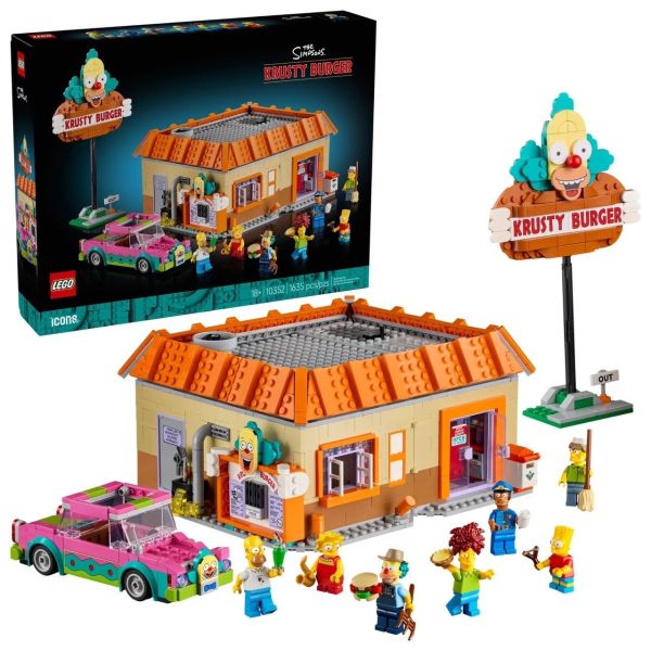 樂高 LEGO 10352 The Simpsons：Krusty 漢堡店 辛普森 