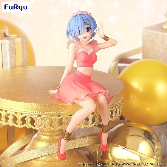 11-12月預購 FuRyu 景品 Re:從零開始 泡麵蓋公仔 雷姆 閃亮派對 異色ver. 