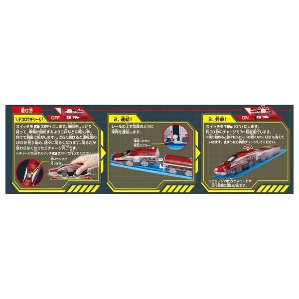 PLARAIL 鐵道王國 手推充電火車 E6小町號 