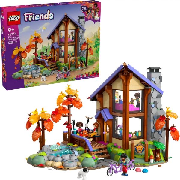 樂高 LEGO 42705 溫馨秋季森林小屋 
