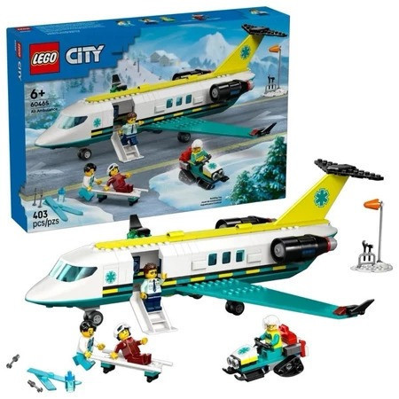 樂高 LEGO 60465 緊急救護飛機 