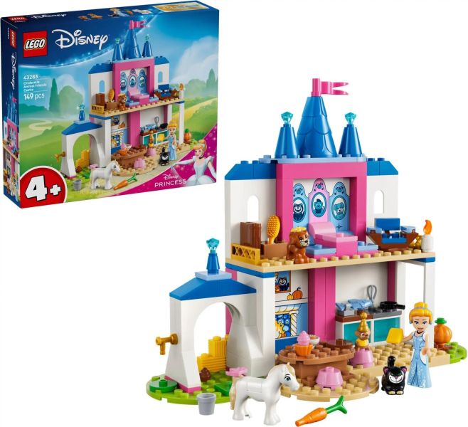 樂高 LEGO 43283 灰姑娘與動物朋友的城堡 