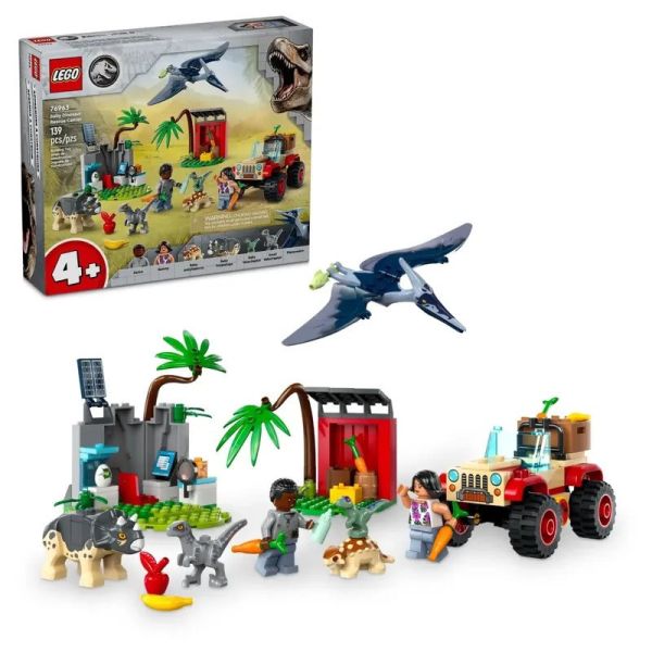 樂高 LEGO 76963 小恐龍救援中心 Baby Dinosaur Rescue Center 