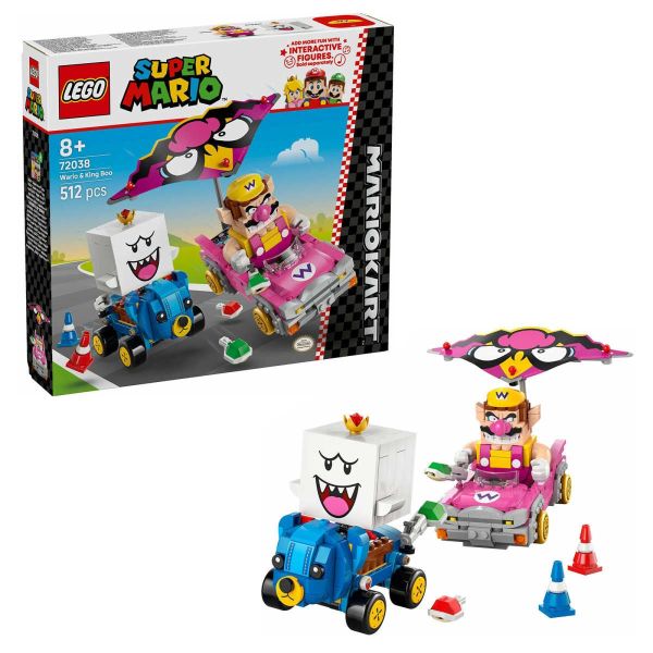 樂高 LEGO 72038 瑪利歐賽車 瓦利歐與害羞幽靈王 