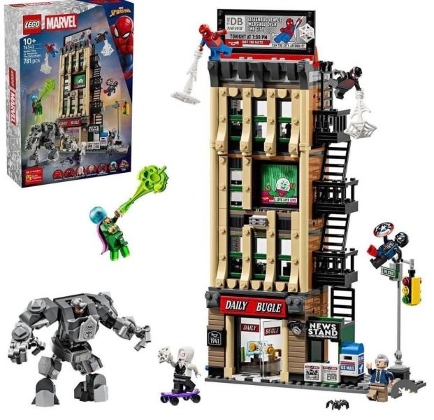 1月發售 樂高 LEGO 76342 蜘蛛俠大戰神秘法師：號角日報 