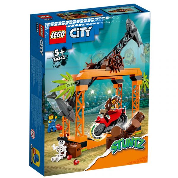 樂高 LEGO 60342 鯊魚攻擊特技挑戰組 CITY 