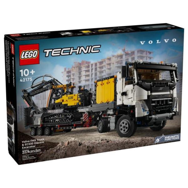 樂高 LEGO 42175 Volvo FMX Truck & EC230 Electric Excavator 