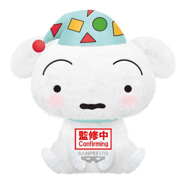 11-12月預購 景品 蠟筆小新 小白絨毛玩偶～大家一起開睡衣派對囉 ~ 