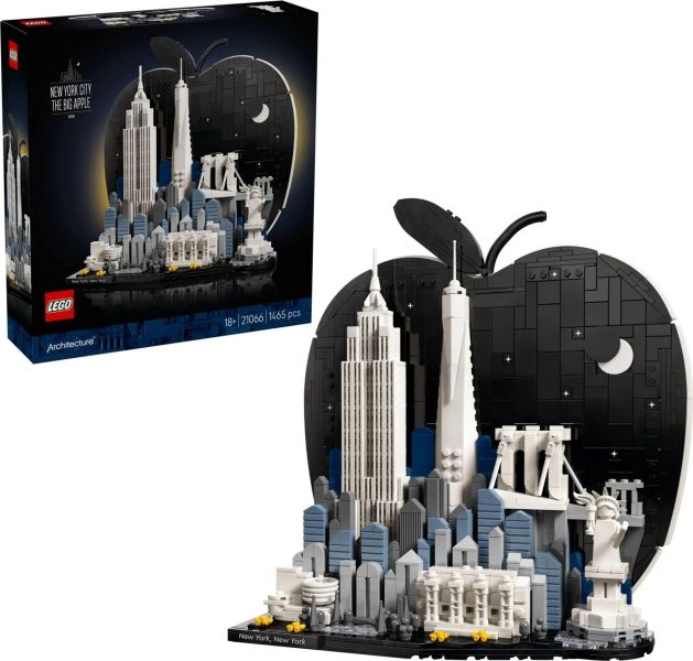 樂高 LEGO 21066 紐約－大蘋果 