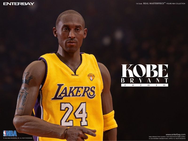 預購 ENTERBAY : 1/6 NBA系列 Kobe Bryant 柯比·布萊恩 242010限量版 
