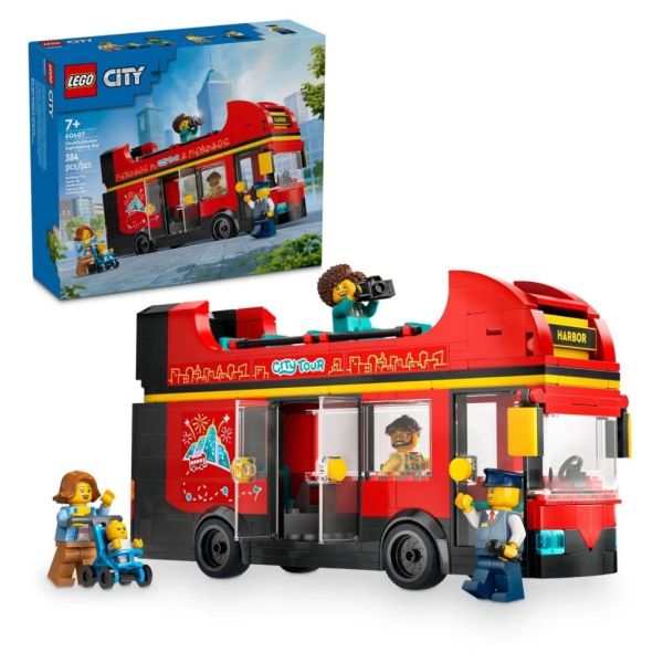 樂高 LEGO 60407 紅色雙層觀光巴士 