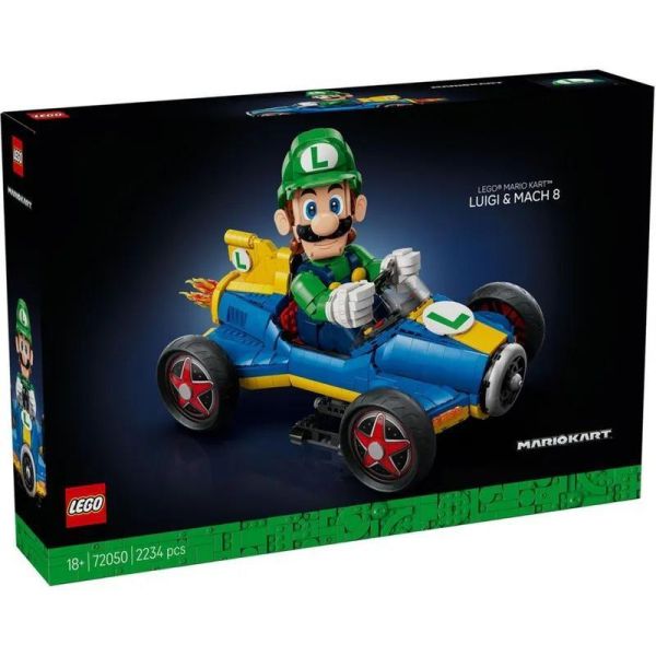 樂高 LEGO 72050 瑪利歐賽車™：路易吉＆G力量 