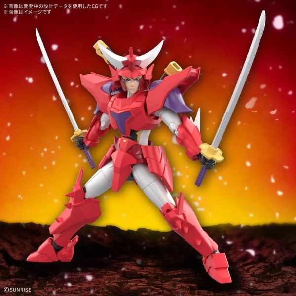 3-4月預購 30MF 組裝奇幻輕作戰 鎧真傳 SAMURAI TROOPERS 灼熱之凱 