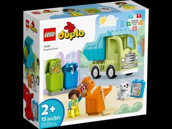樂高 LEGO 10987 Duplo 得寶 Recycling Truck 環保回收車 