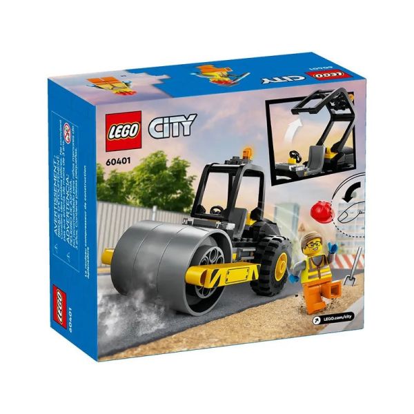 樂高 LEGO 60401 工程蒸氣壓路機 Construction Steamroller 