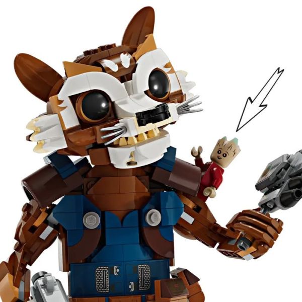 樂高 LEGO 76282 火箭浣熊 & 小格魯特 Rocket & Baby Groot 