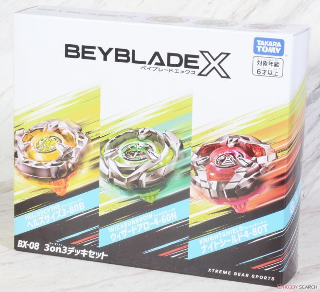BEYBLADE X 戰鬥陀螺 X世代 BX-08 三合一對戰組 