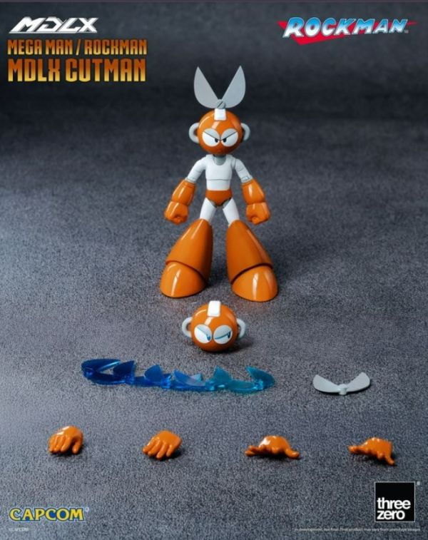 Q3預購 MDLX 洛克人 剪刀人 12.1cm 