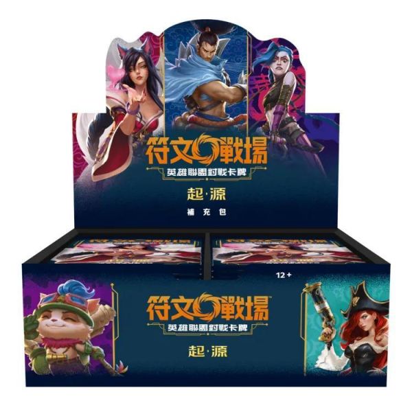 8月預購 繁中 符文戰場 英雄聯盟 對戰卡牌 第一彈 起源 補充包 遊戲王 補充包 亞英 創生包11