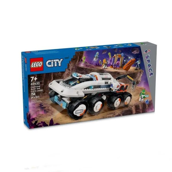 樂高 LEGO 60432 指揮探測車和起重裝載機 Command Rover and Crane Loader 