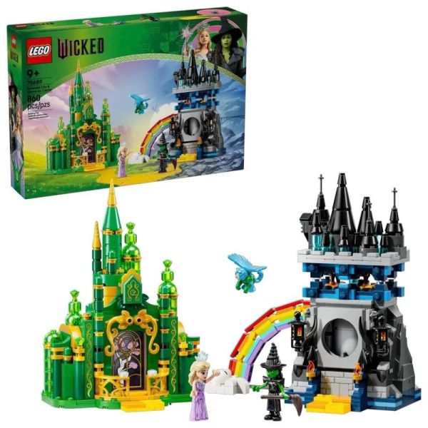 樂高 LEGO 75689 翡翠城和基亞莫柯城堡 魔法壞女巫 