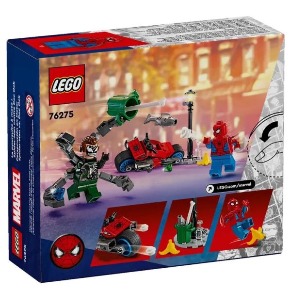 樂高 LEGO 76275 摩托車追逐：蜘蛛人 vs. 猛毒化八爪博士 Motorcycle Chase: Spider-Man vs. Doc Ock 