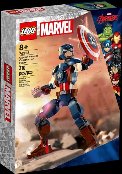 樂高 LEGO 76258 Marvel Captain America Construction Figure 