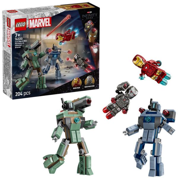 樂高 LEGO 76320 鋼鐵人和戰爭機器大戰漢默鋼鐵士兵 