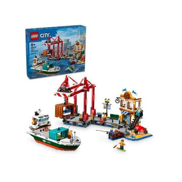 樂高 LEGO 60422 濱海港口和貨船 