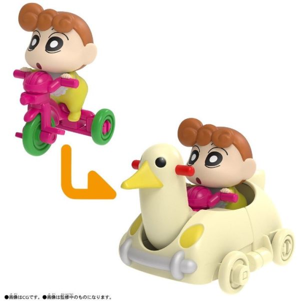 BANDAI 蠟筆小新汽車 野原向日葵 