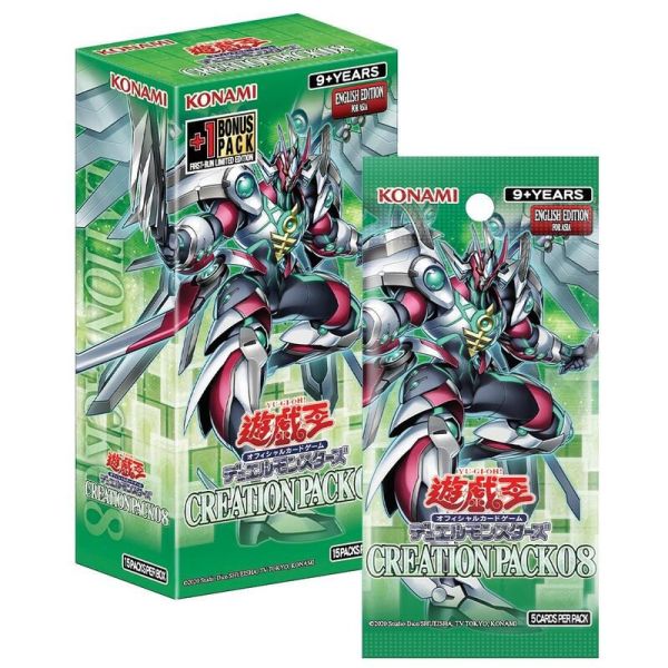 遊戲王 亞英創生包08 擴充包 補充包 全新未拆 遊戲王 補充包 DBCB 交錯破壞者