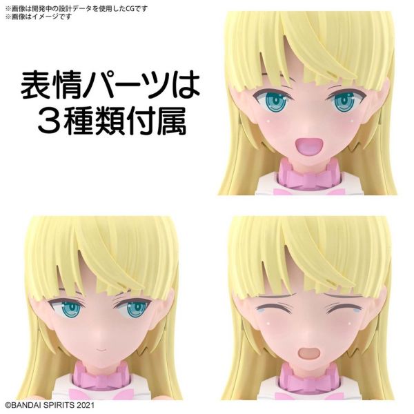  BANDAI 組裝模型 30MS SIS-T00 莉莉涅爾 顏色 A 白色 