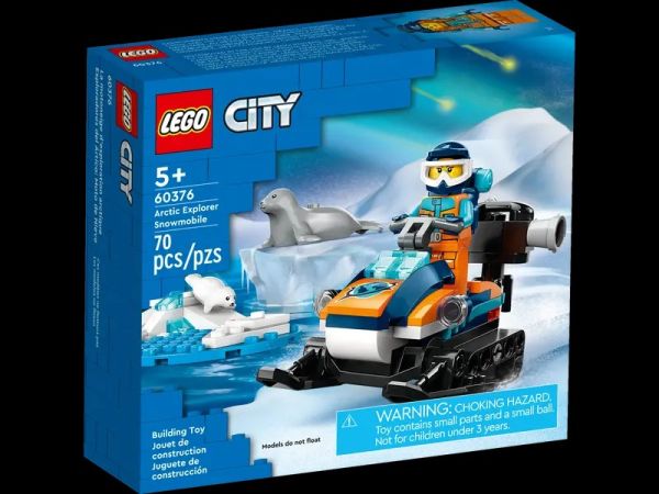 樂高 LEGO 60376 CITY Arctic Explorer Snowmobile 北極探險家雪上摩托車 