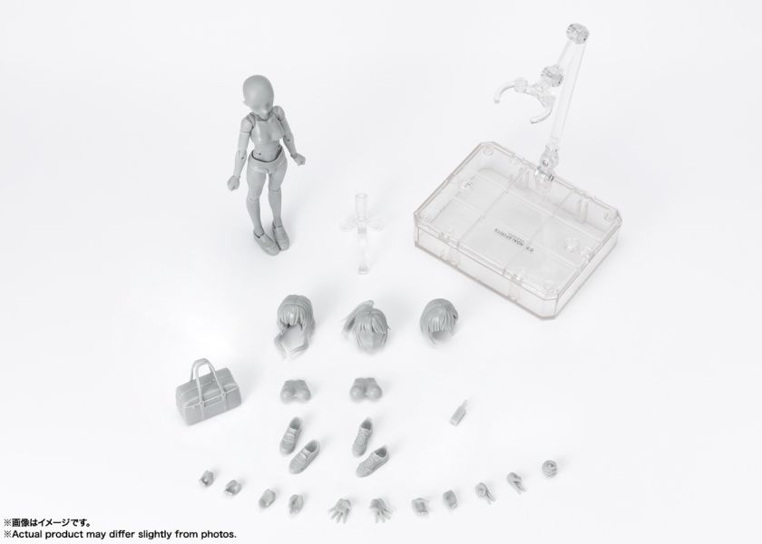 SHF 女性素體 School Life Edition DX SET 灰色版 