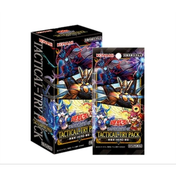遊戲王 始航包 TACTICAL-TRY PACK - 黒魔導・HERO・御巫 遊戲王 補充包 DBCB 交錯破壞者