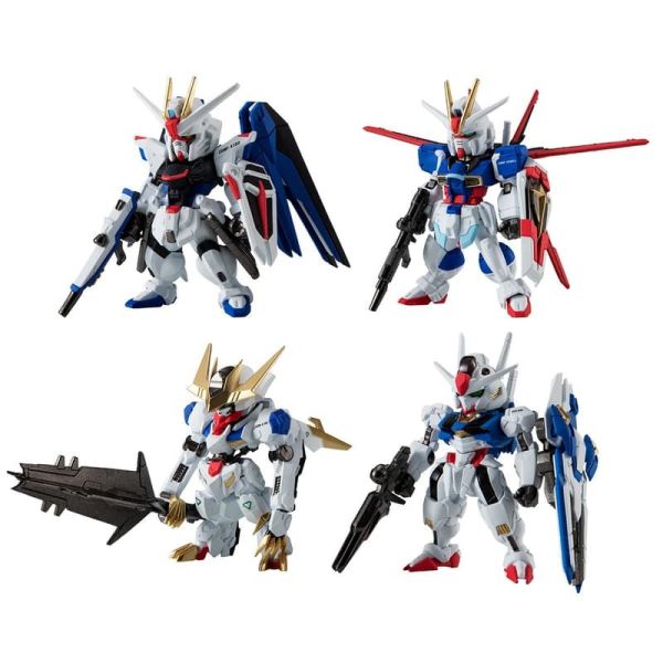 5-6月預購 盒玩 魂商店 限定 FW CONVERGE 15周年 ALTERNATIVE SERIES 自由鋼彈&威力型脈衝鋼彈&天狼王型獵魔鋼彈&風靈鋼彈