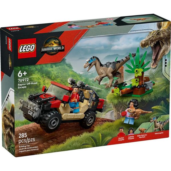 樂高 LEGO 76972 逃離迅猛龍越野大冒險 