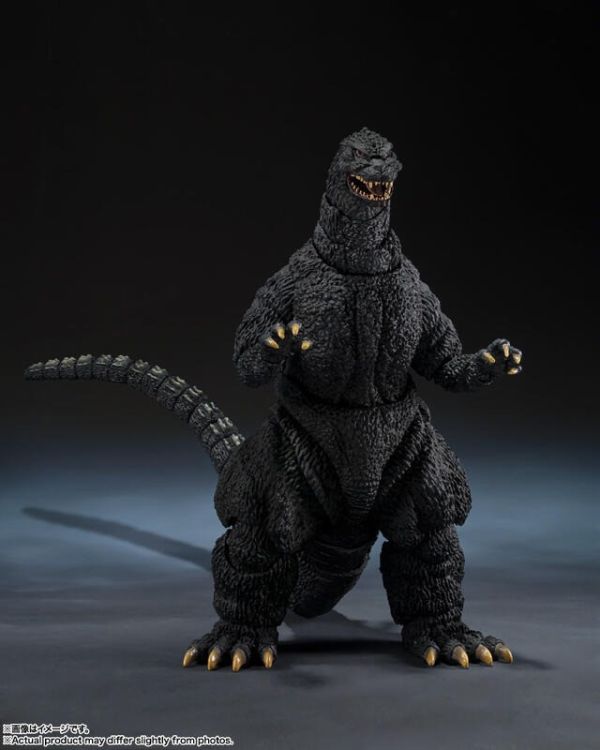 11-12月預購  S.H.MonsterArts SHM 哥吉拉(1989) 哥吉拉vs碧奧蘭蒂 電影海報版 