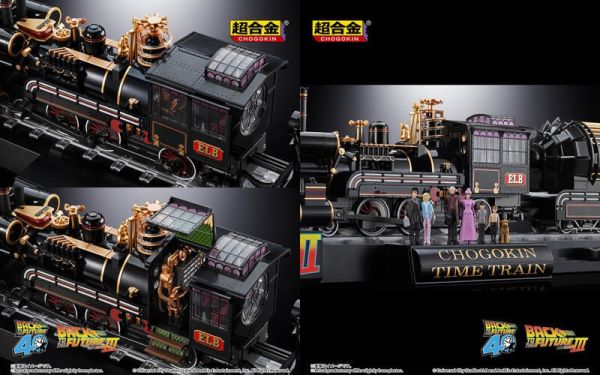 12-1月預購 超合金 Back to the Future 40週年 回到未來III 時光火車 