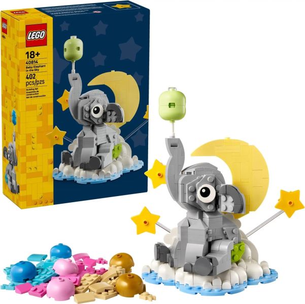 樂高 LEGO 40814 天空中的大象寶寶 
