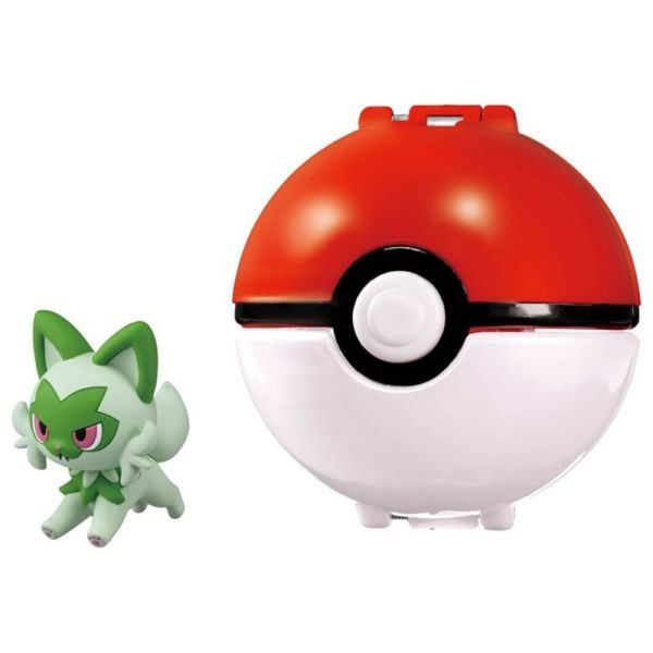 PokeDel-Z 寶可夢新決戰球-精靈球(新葉喵) 