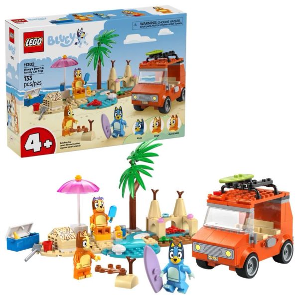 樂高 LEGO 11202 布麗的海灘和家庭汽車之旅 