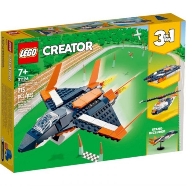 樂高 LEGO 31126 超音速噴射機 3in1 